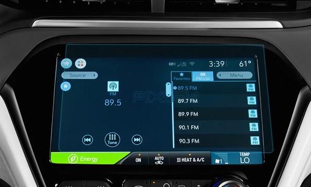 Стекло защитное Pixsel гибридный глянец на монитор Chevrolet Bolt 10,3“ 2016
