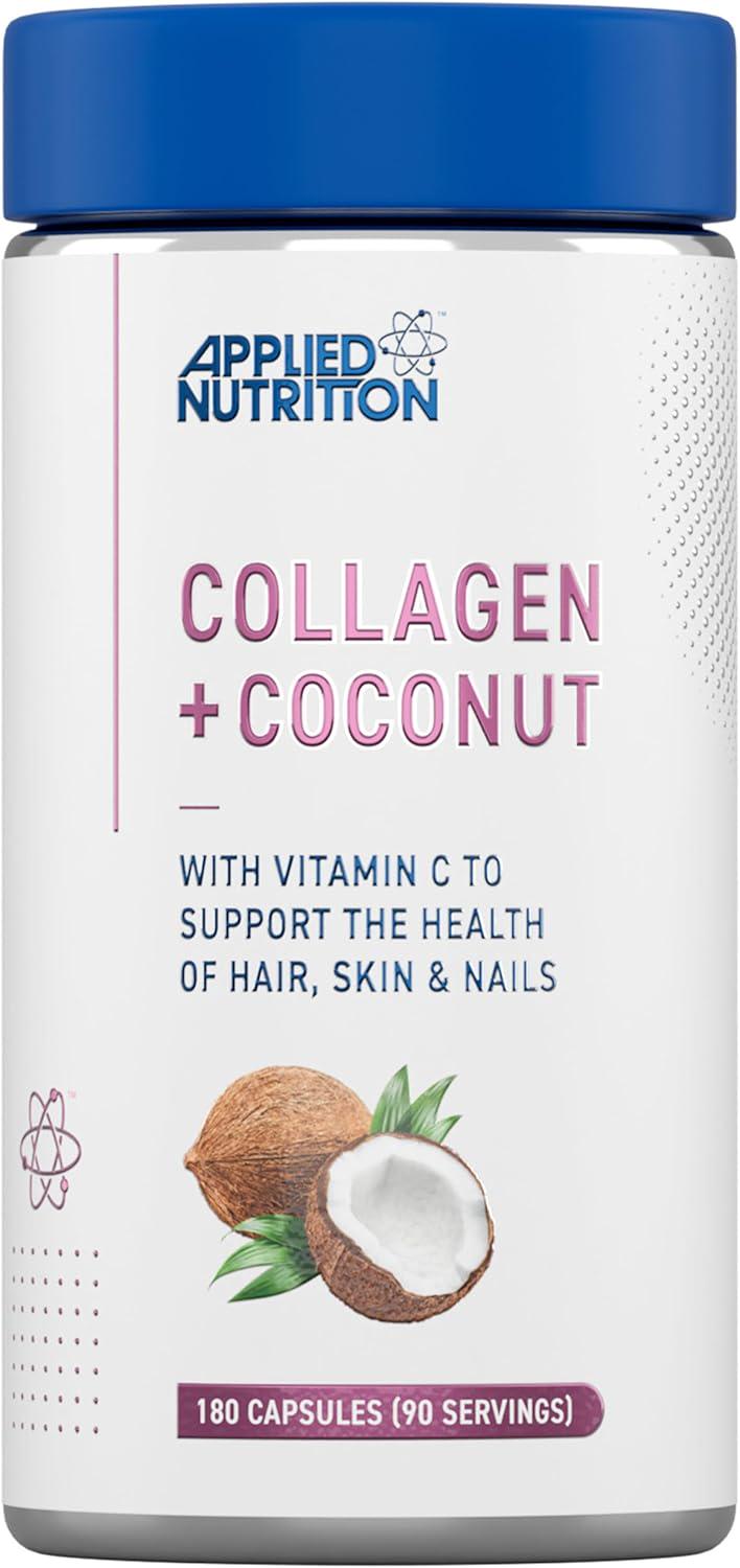 Колаген з кокосовим маслом Applied Nutrition 180 кап.