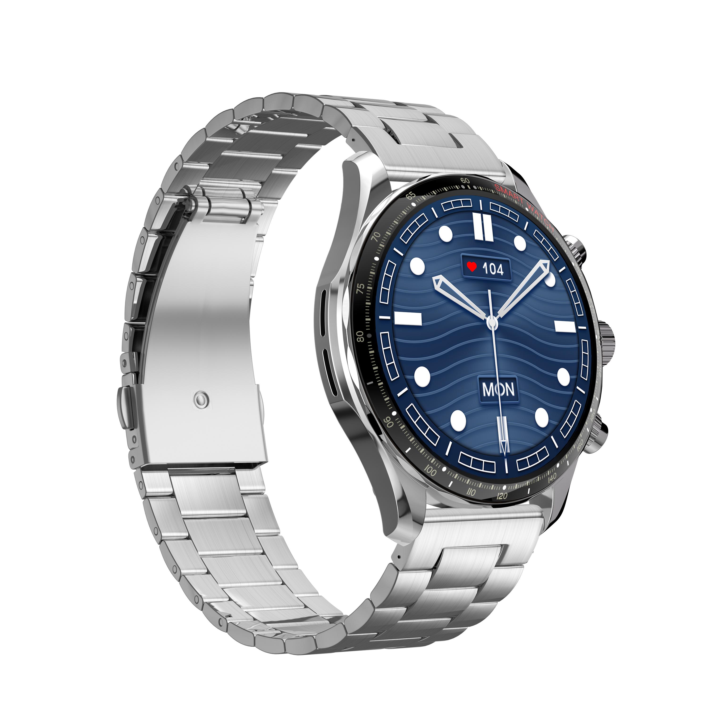 Смарт-часы Globex Smart Watch Titan Silver (17943550) - фото 3