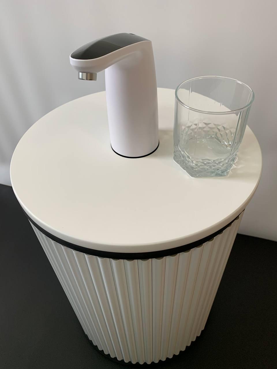 Тубус Allendor Glory Gray для бутылки с помпой электрической 19 л Бежевый - фото 7 Тубус Allendor Glory Gray для бутылки с помпой электрической 19 л Бежевый - фото 7