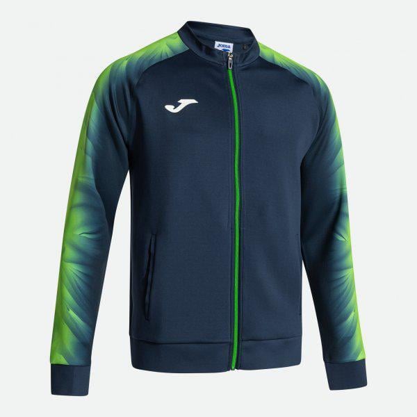 Олімпійка JOMA 103803.317 CHAQUETA ELITE XI MARINO VERDE M Fluor (8445954710537)