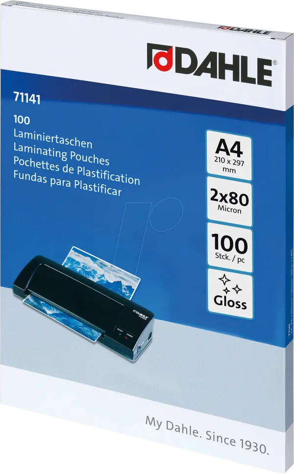 Пленка для ламинирования DAHLE A4 80 мкм (71141-21444)