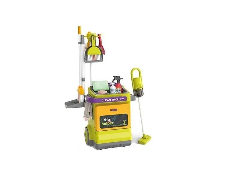 Набор для уборки игровой Chengmei Toys пылесос/пульверизатор 20 элементов Green (149528)