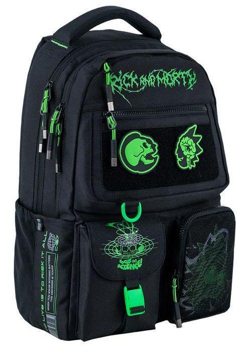 Шкільний рюкзак для хлопчика Kite Education Teens RM24-2587M Rick and Morty для старших класів