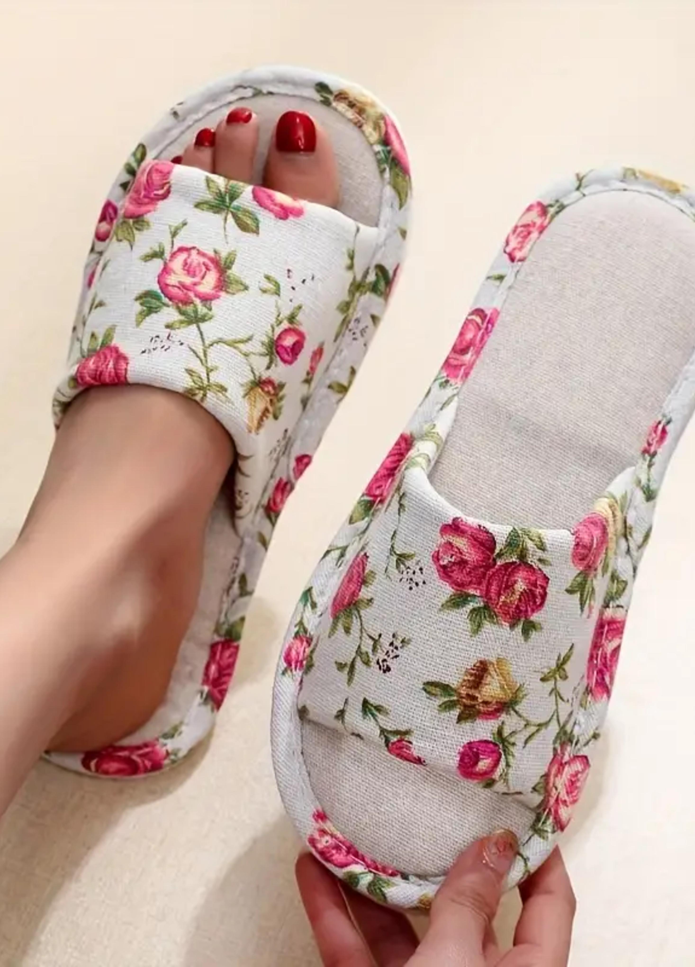 Капці жіночі з відкритим носком р. 38/39 26 см Рожевий - фото 3