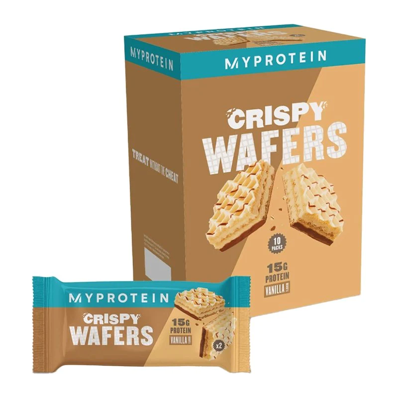 Спортивный батончик Crispy Wafers 10x40 г Vanilla (2022-10-0188)