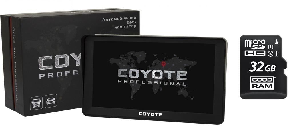 GPS навігатор Coyote 820 TORR PRO RAM 1 Gb ROM 16 Gb на Android з MicroSD 32 Gb