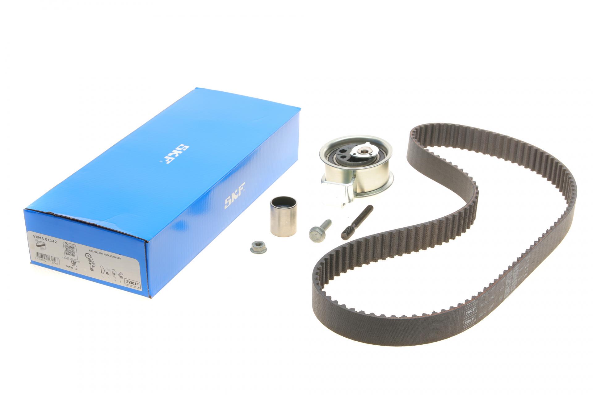 Комплект ГРМ Skoda Octavia/VW Golf IV/Passat B5 1.9TDI 95-10 30x120 (VKMA 01142 SKF)