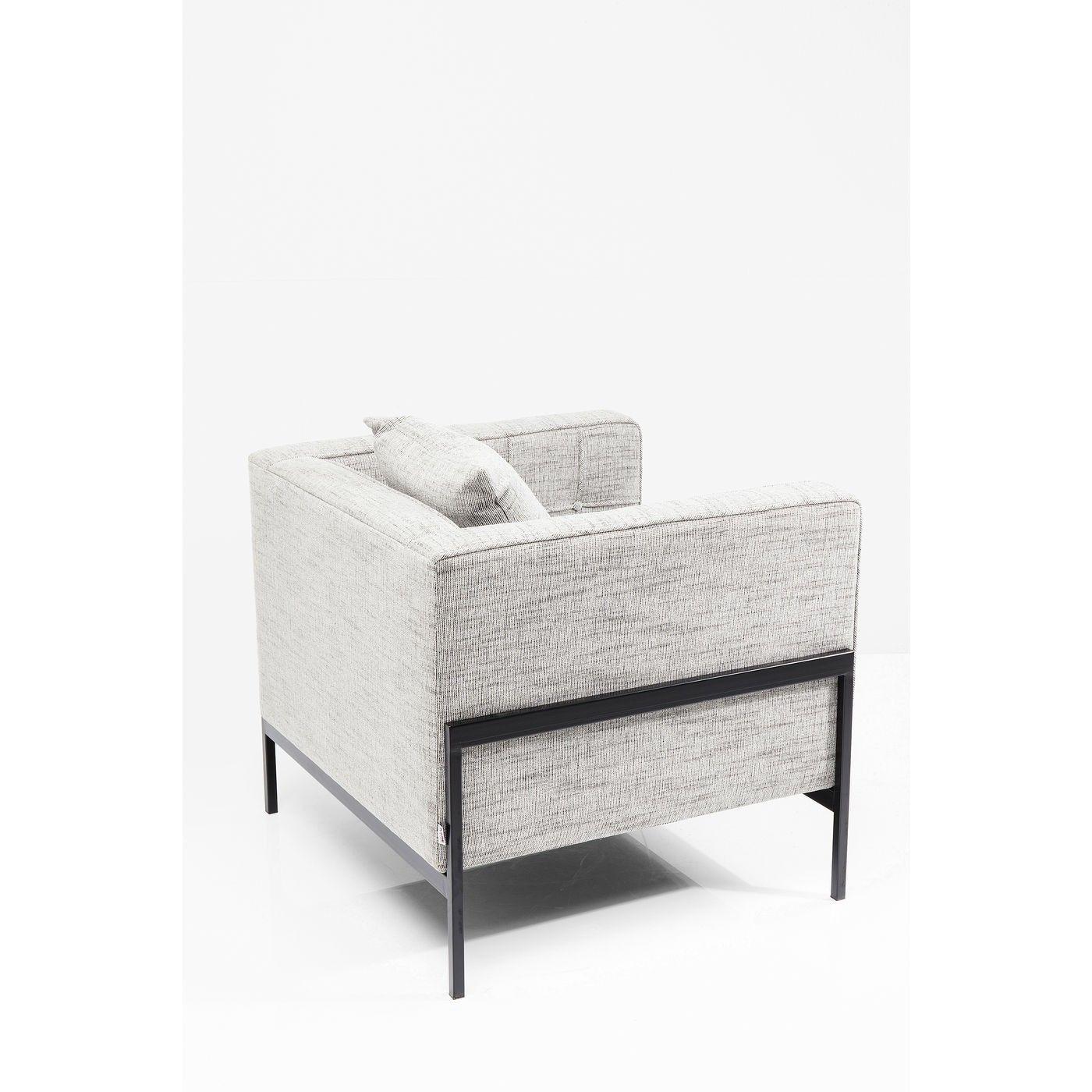 Кресло мягкое JecksonLoft Непа на металлическом каркасе Серый (0170) - фото 3 Кресло мягкое JecksonLoft Непа на металлическом каркасе Серый (0170) - фото 3