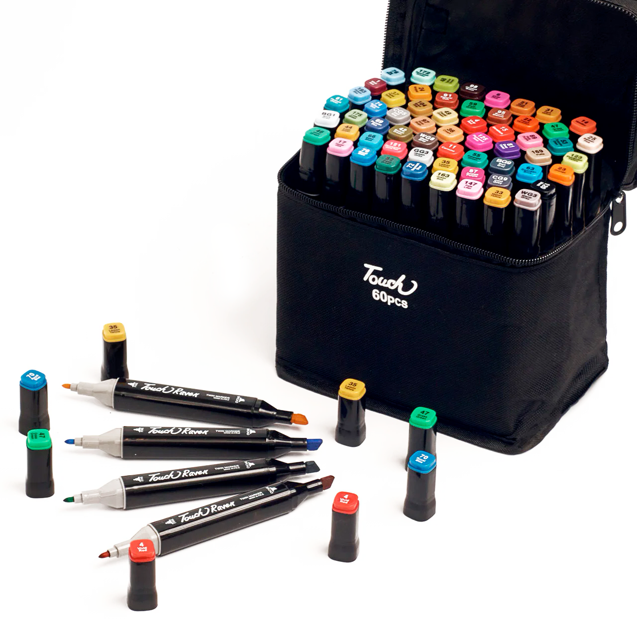 Набір маркерів двосторонніх 60 шт. (403) - фото 4