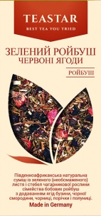 Чай TeaStar Ройбуш Красные Ягоды зеленый с кусочками фруктов 100 г (1555) - фото 3