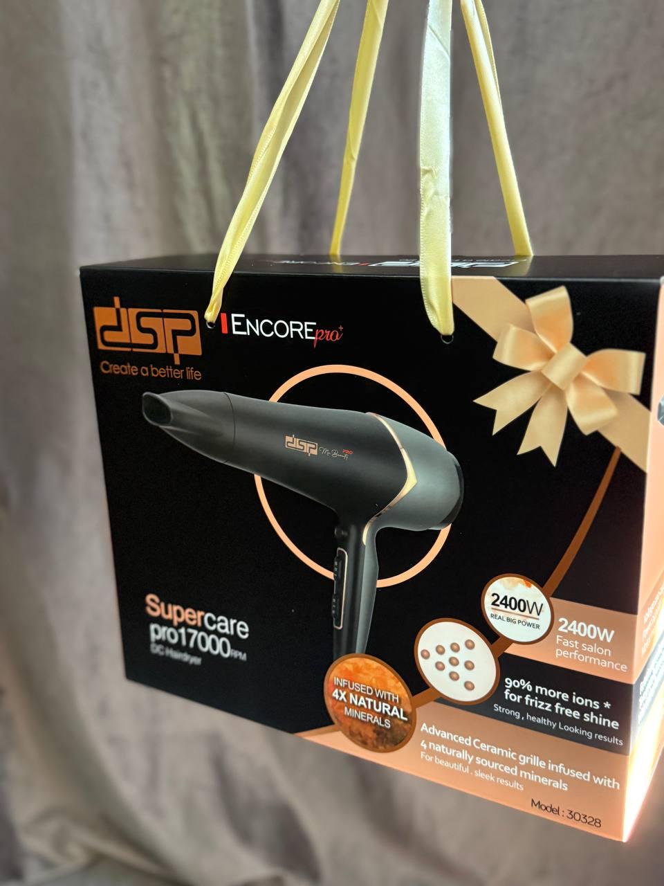 Фен для волос DSP 30328 2400 Вт Серый (30328) - фото 3 Фен для волос DSP 30328 2400 Вт Серый (30328) - фото 3