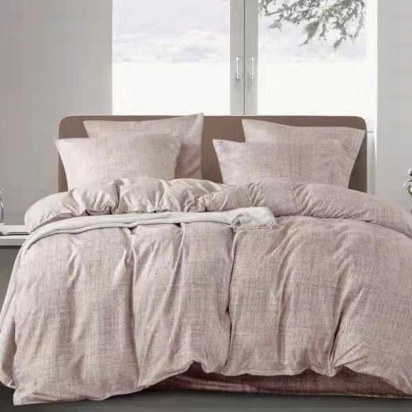 Комплект постельного белья Koloco Однотонный нюд 8088 Евро Персиковый (DR009308) Комплект постельного белья Koloco Однотонный нюд 8088 Евро Персиковый (DR009308)