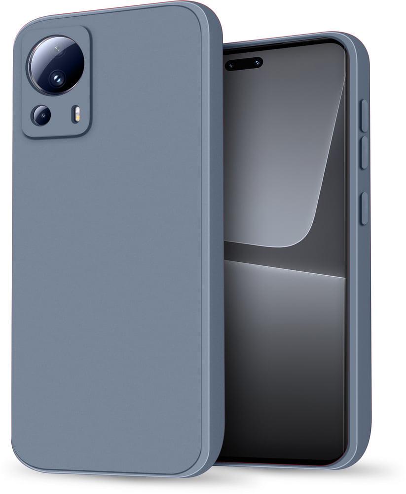 Силиконовый чехол HardCorner Xiaomi 13 Lite (с микрофиброй) Gray Blue (38323-6D) Силиконовый чехол HardCorner Xiaomi 13 Lite (с микрофиброй) Gray Blue (38323-6D)