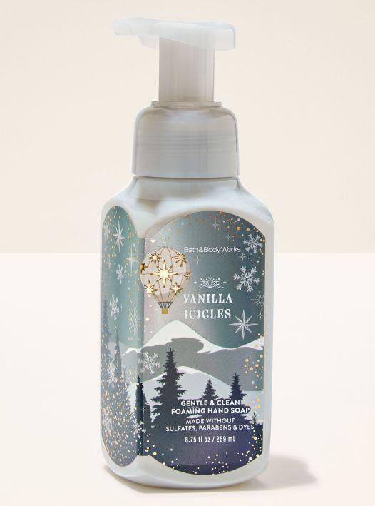Мыло-пена для рук Bath & Body Works Vanilla Icicles Gentle & Clean Foaming Hand Soap 259 мл (667659420803)