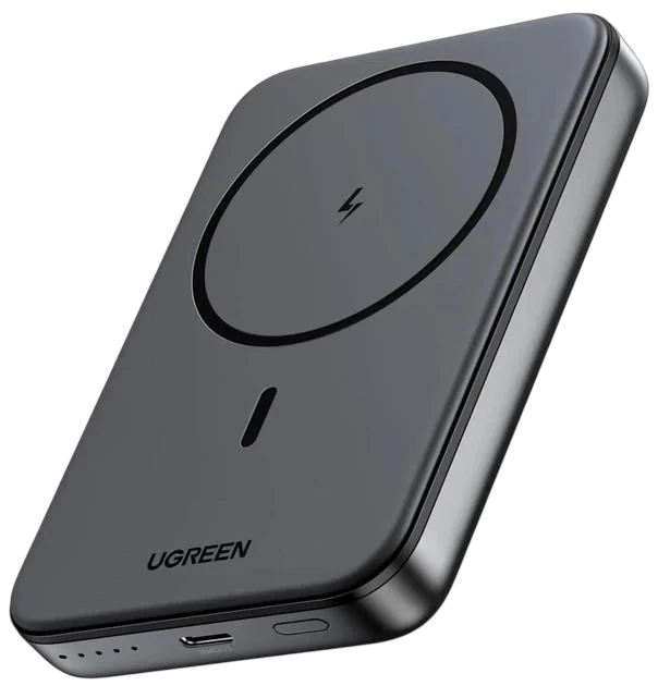 Повербанк беспроводной UGREEN 10000mAh 20W Black
