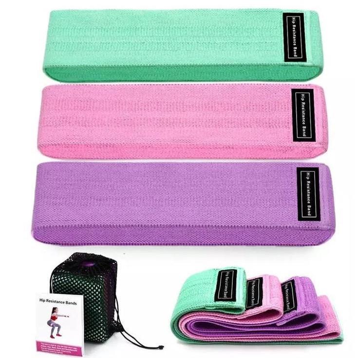 Набор резинок тканевых для фитнеса LT-003 HIP RESISTANCE BAND (018001) - фото 2 Набор резинок тканевых для фитнеса LT-003 HIP RESISTANCE BAND (018001) - фото 2