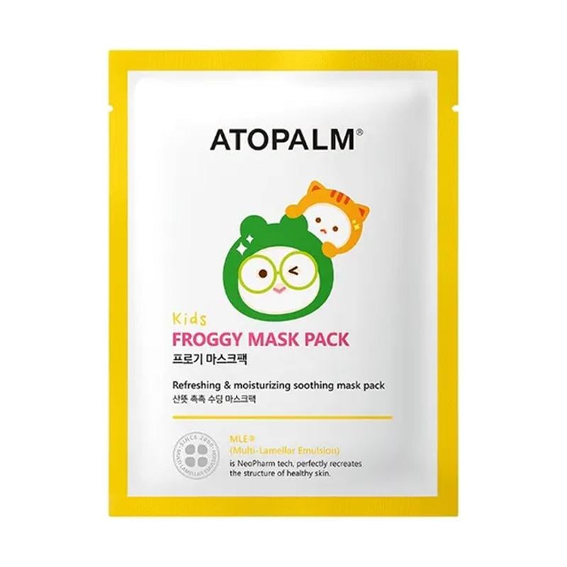 Маска тканевая успокаивающая для детей Atopalm Kids Froggy Mask 15 г (27883013) Маска тканевая успокаивающая для детей Atopalm Kids Froggy Mask 15 г (27883013)