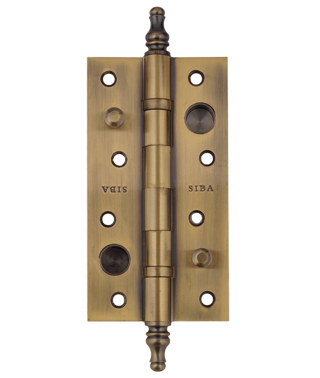 Петля дверна Siba універсальна з протиорізами 150 мм Бронза антична (2 BB 150*80*3ММ СНР AB) - фото 2 Петля дверна Siba універсальна з протиорізами 150 мм Бронза антична (2 BB 150*80*3ММ СНР AB) - фото 2