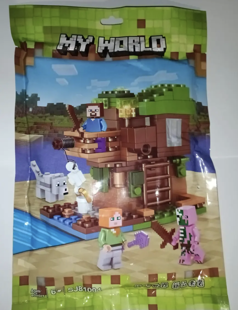 Конструктор My World Будинок на дереві 178 деталей (SJ81004) - фото 5