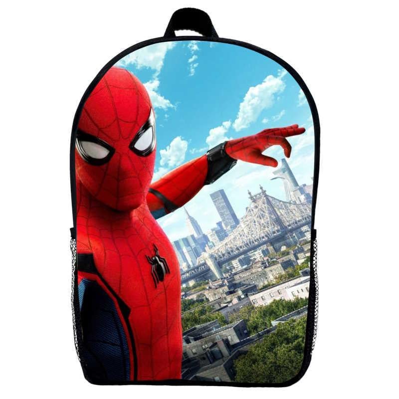 Школьный рюкзак Spider Men 03 39х27х14 см 14 л Черный (2305187690)
