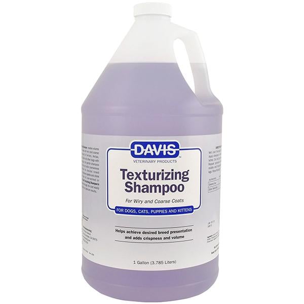 Шампунь для жесткой и объемной шерсти у собак/котов Davis Texturizing Shampoo текстурирующий 380 мл (TEXSG)