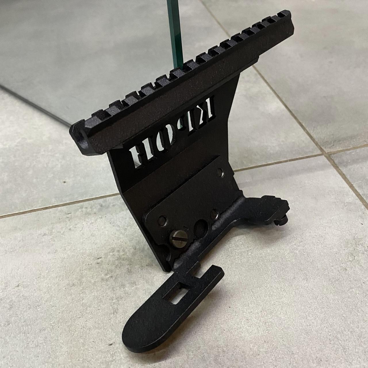 Кронштейн Крон полевой снайперский планка Picatinny для АКМ/АКМС/АК-74/РПК под прицел/оптику - фото 4 Кронштейн Крон полевой снайперский планка Picatinny для АКМ/АКМС/АК-74/РПК под прицел/оптику - фото 4