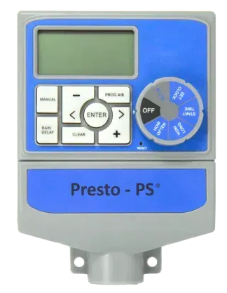 Электронный контроллер полива на 8 зон Presto-PS (7803)