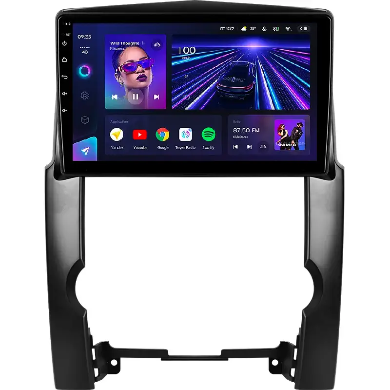 Автомагнитола штатная Teyes CC3 для Kia Sorento 2 2009-2012 Android 6/128 Гб с круговым обзором 360° вариант A (1665519752)