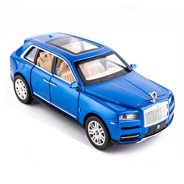 Машинка Rolls Royce Cullinan іграшка металева 1:24 Синій (59402)