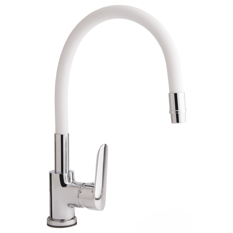 Змішувач для кухні з рефлекторним зливом Q-tap Linea CRW 007F