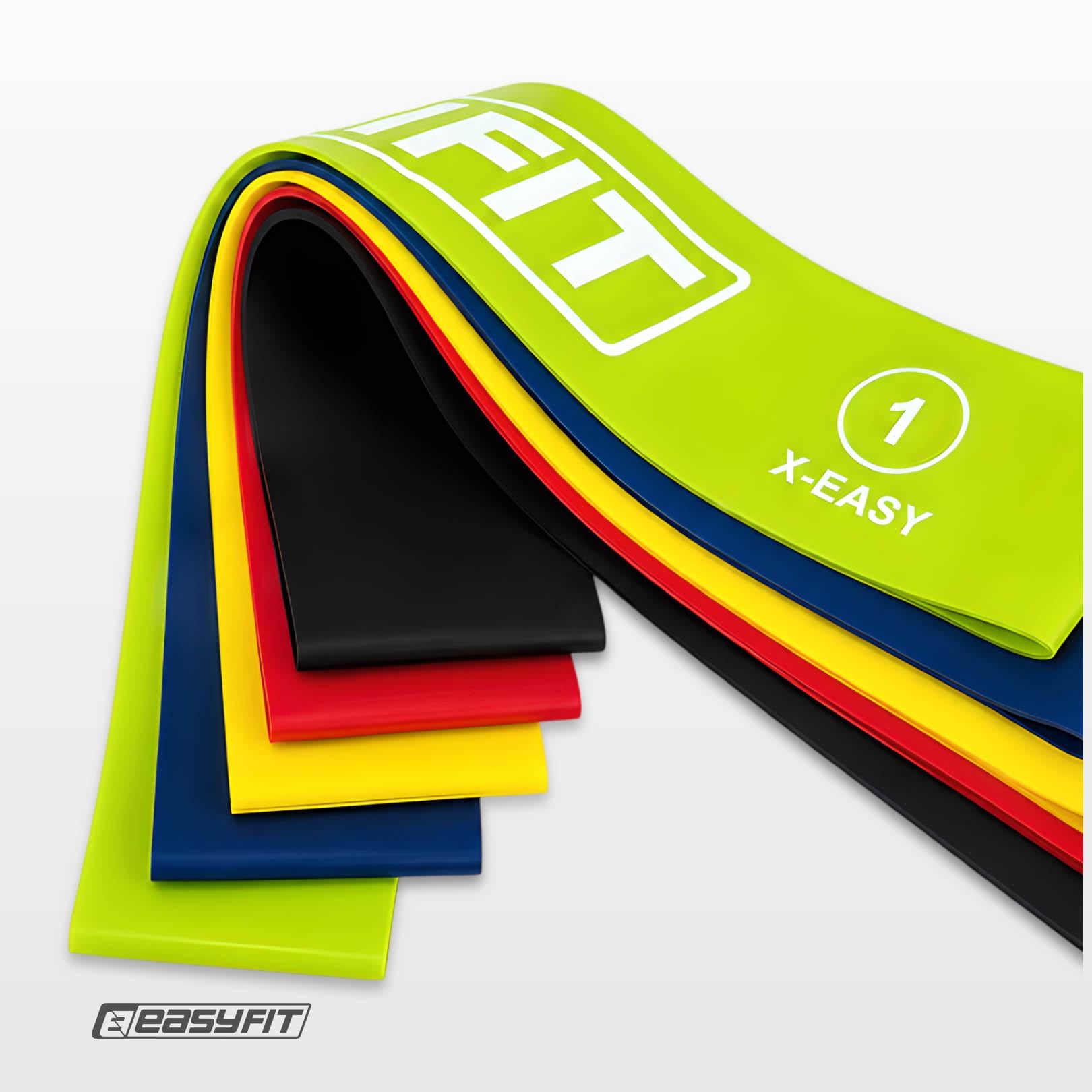 Гумки для фітнесу EasyFit 5 шт. (EF5RZ) - фото 4 Гумки для фітнесу EasyFit 5 шт. (EF5RZ) - фото 4