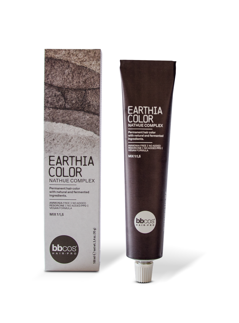 Фарба для волосся BBcos EARTHIA COLOR 6/43 Мідно-Золотистий Темно-Русявий 100 мл (36969714)