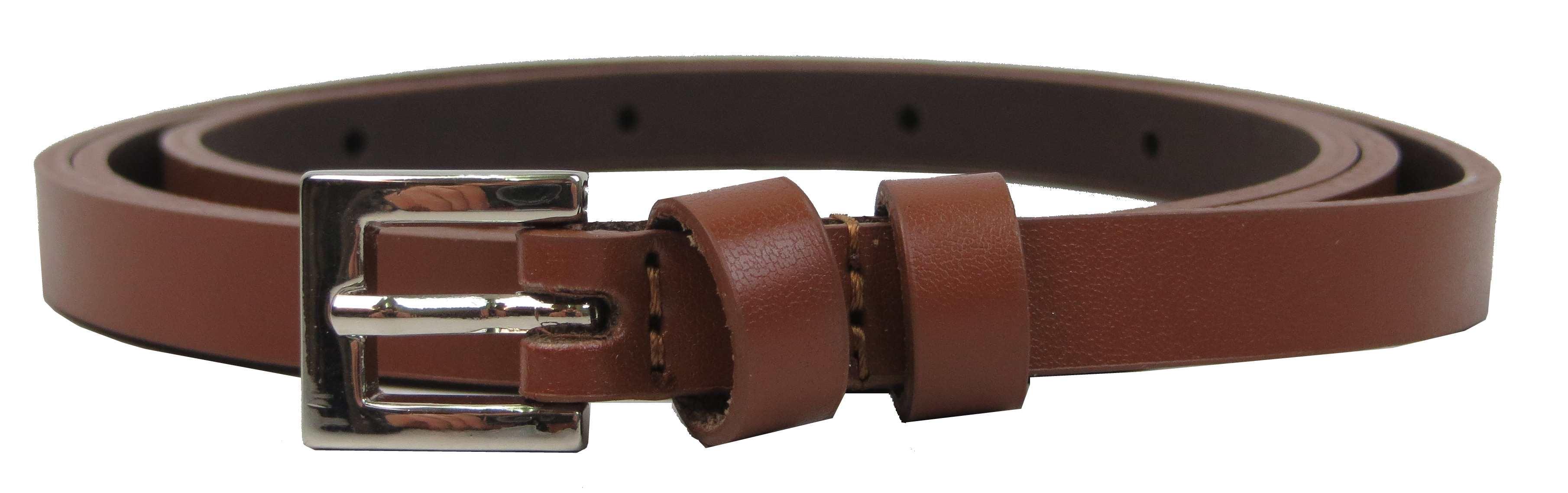 Ремень женский Rovicky кожаный Коричневый (PDR1 brown)