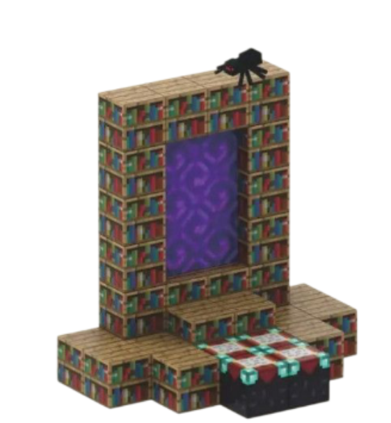 Конструктор детский магнитный Minecraft Двери истины 32 строительных блока и 1 фигурка (2571283529)