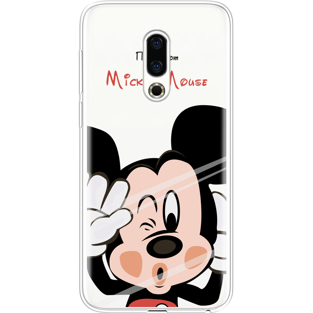 Чехол BoxFace Meizu 16 TH Mister M Прозрачный силикон (35817-cc58-35817)