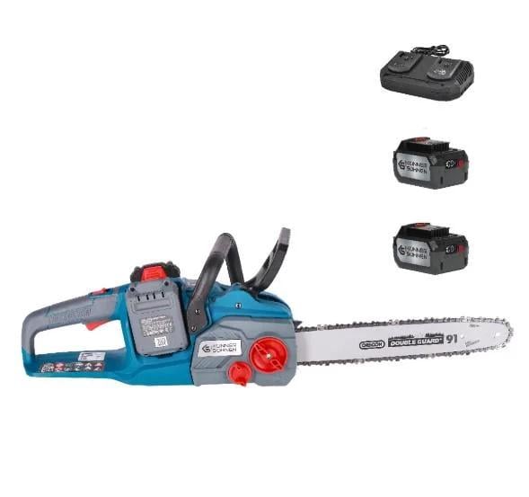 Электропила цепная аккумуляторная Konner&Sohnen KS CS40V-14 set с аккумулятором и зарядным устройством (63242)