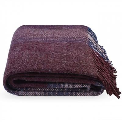 Плед кардинал 140х200 см Бордовый