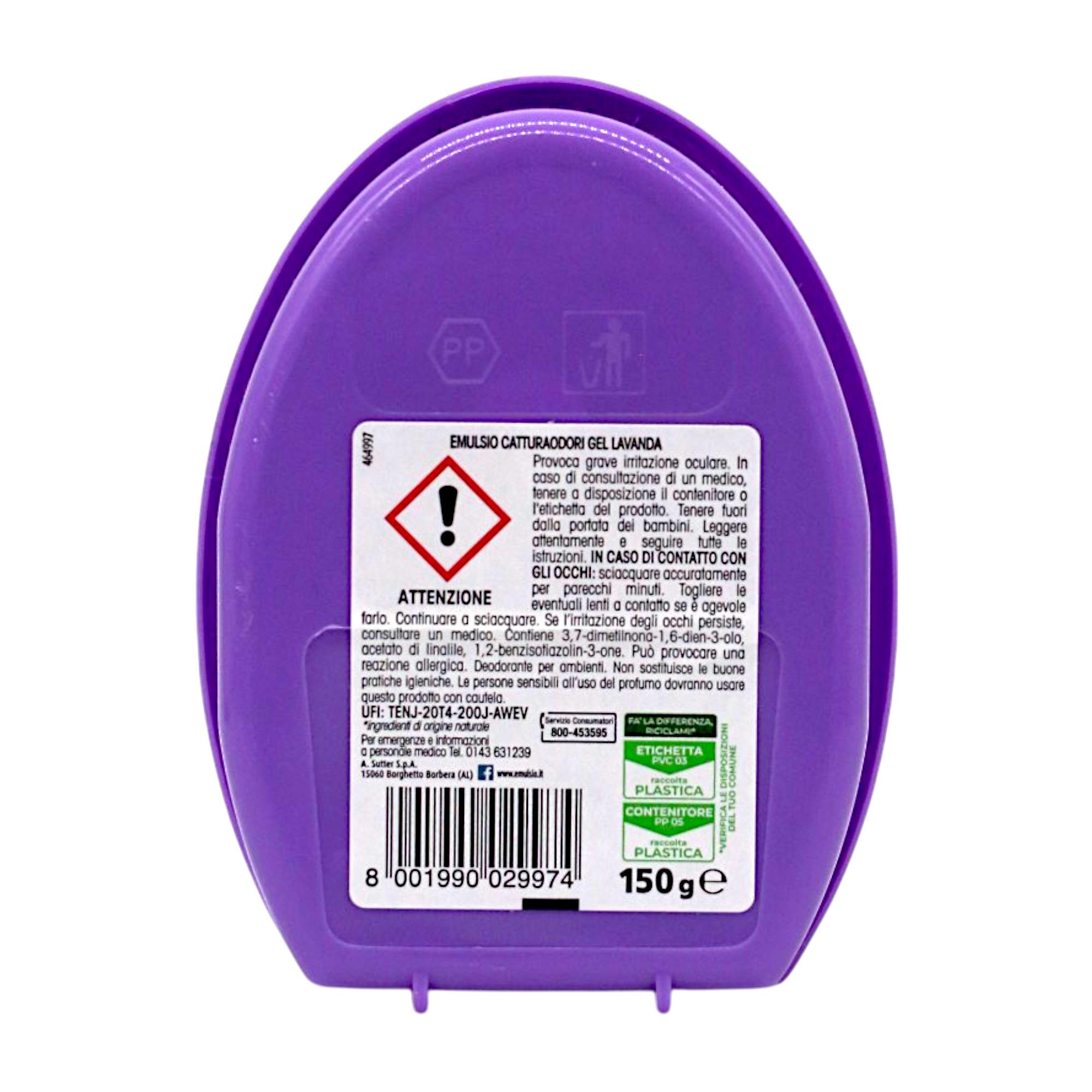 Освіжувач повітря Emulsio Lavanda 150 гелевий (НФ-00008500) - фото 2