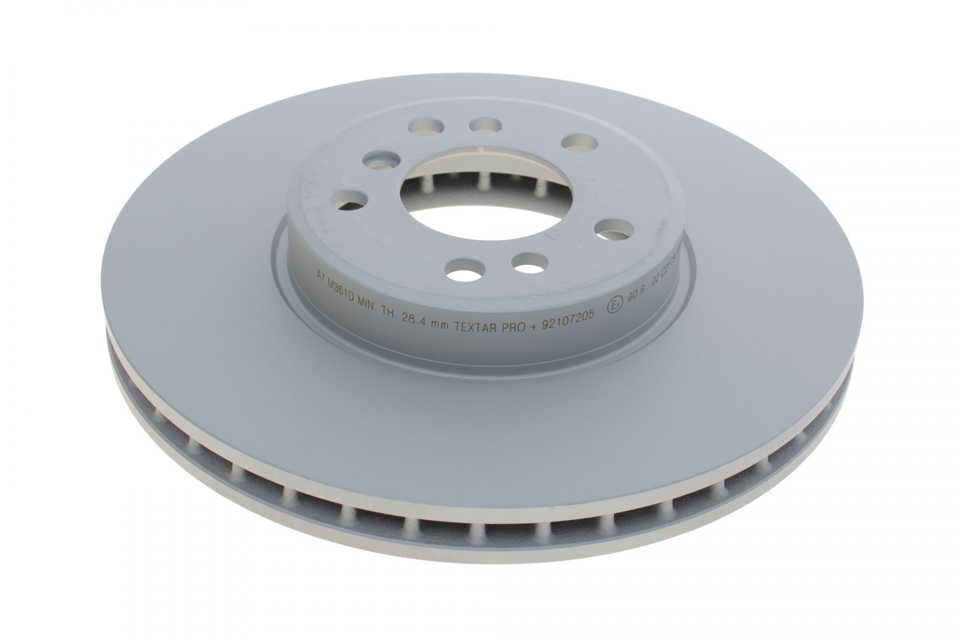 Тормозной диск передний TEXTAR для BMW X5 E53 00-PRO+ 332x30 мм (92107205)