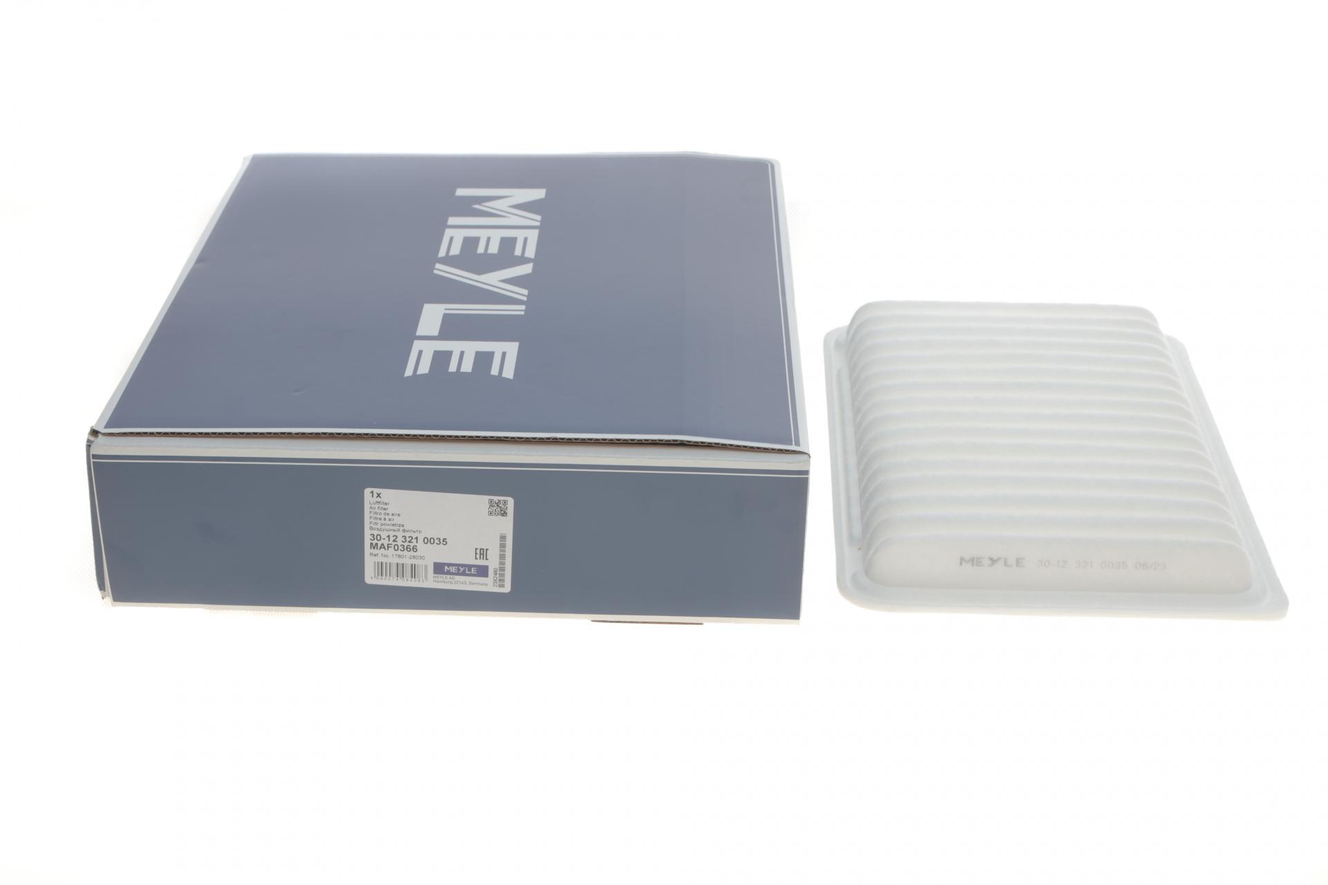 Фільтр повітряний Meyle для Lexus RX 3,0/3,5 03-08/Toyota Camry 2,0-3,0 01-06- (30-12 321 0035)