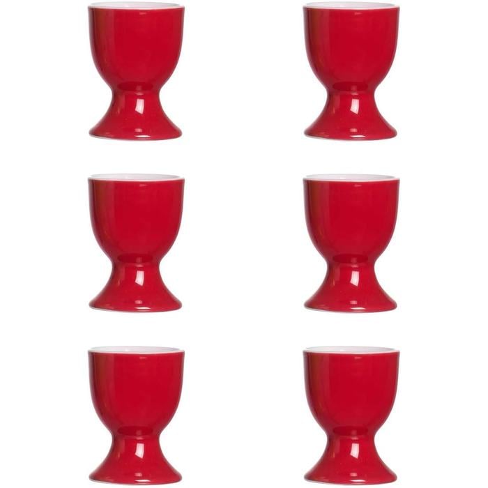 Набор подставок для яиц Ritzenhoff & Breker Doppio 5х6 см 6 шт. Красный Набор подставок для яиц Ritzenhoff & Breker Doppio 5х6 см 6 шт. Красный