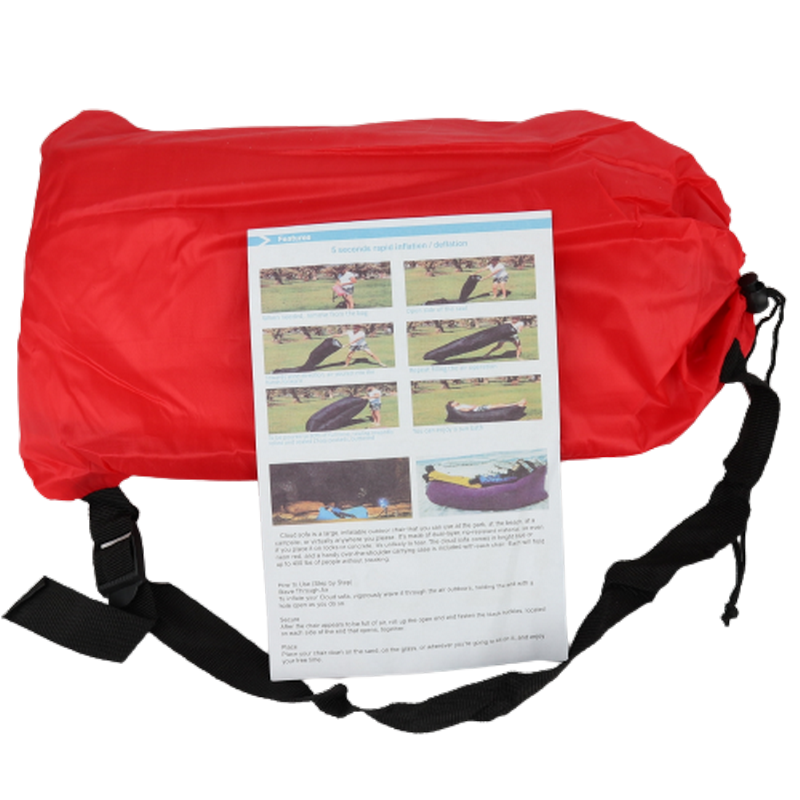 Шезлонг надувний ламзак Красный (4124116) - фото 2 Шезлонг надувний ламзак Красный (4124116) - фото 2