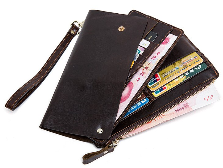 Клатч мужской 720054 Коричневый (13960966) - фото 6 Клатч мужской 720054 Коричневый (13960966) - фото 6