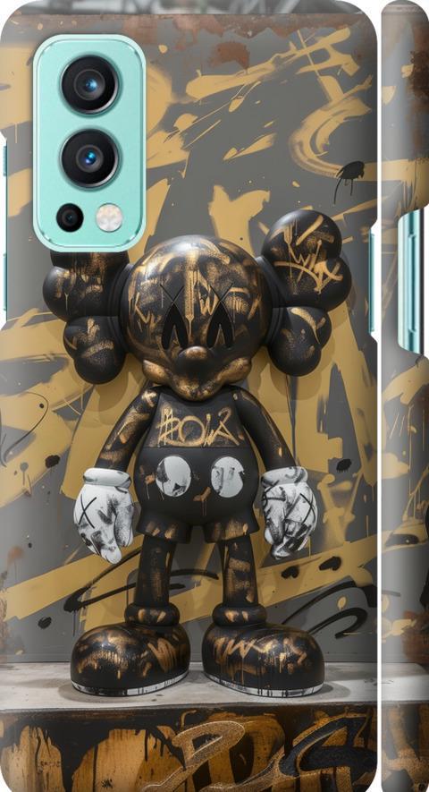 Чехол на OnePlus Nord 2 Bronze kaws (6097m-2468-42517) Чехол на OnePlus Nord 2 Bronze kaws (6097m-2468-42517)