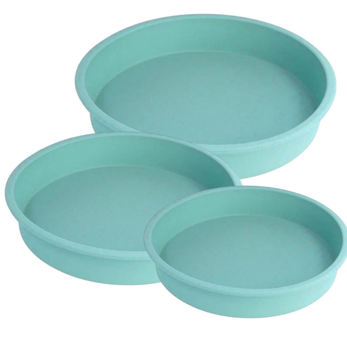 Набір силіконових форм для випічки A-PLUS круглі 3 шт. (1920 C)