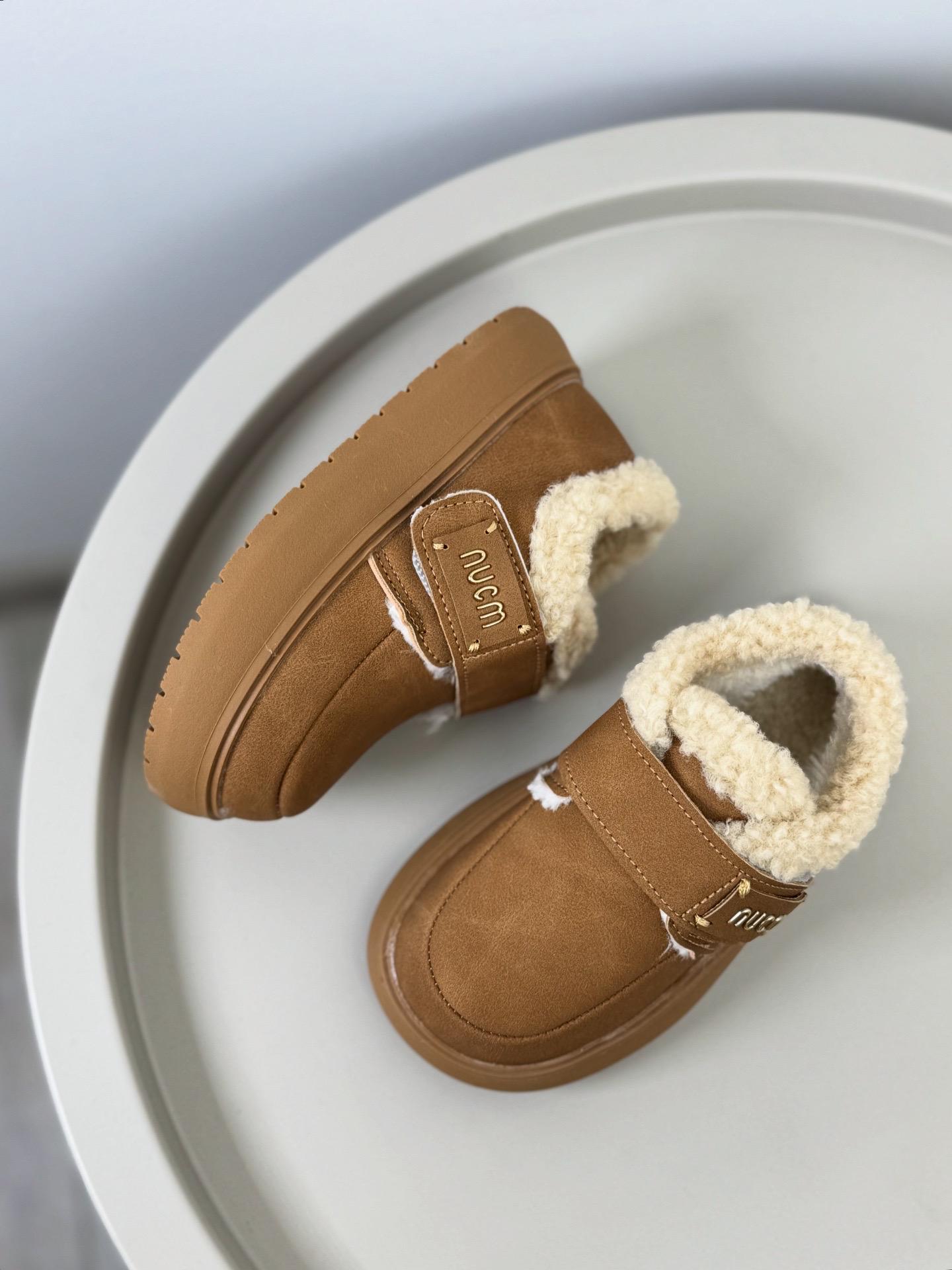 Ботинки детские зимние 1655 р. 29 Коричневый (30347264)