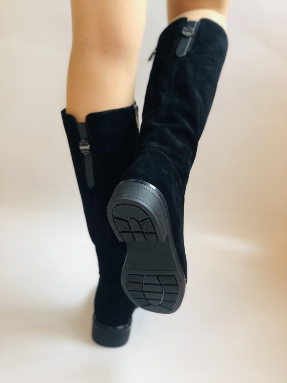 Сапоги женские зимние Molka р. 39 25,0 см Черный (2324) - фото 4