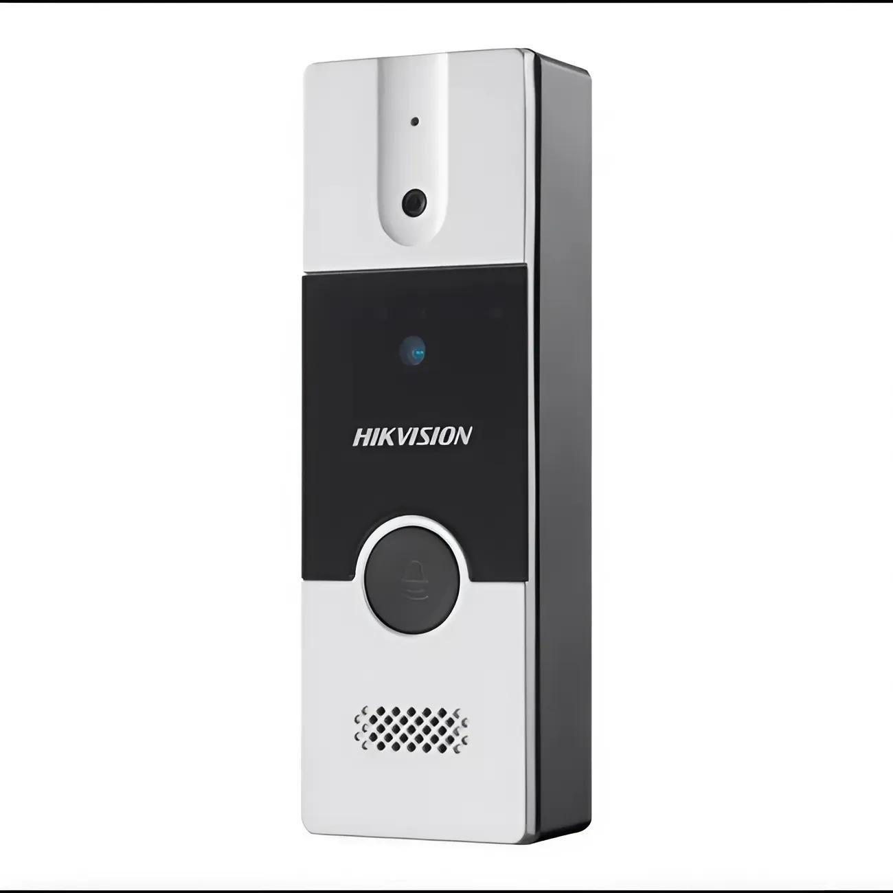 Панель вызова с камерой Hikvision DS-KB2411T-IM встроенный динамик и микрофон одноабонентская IP65 Серый (37baf302)