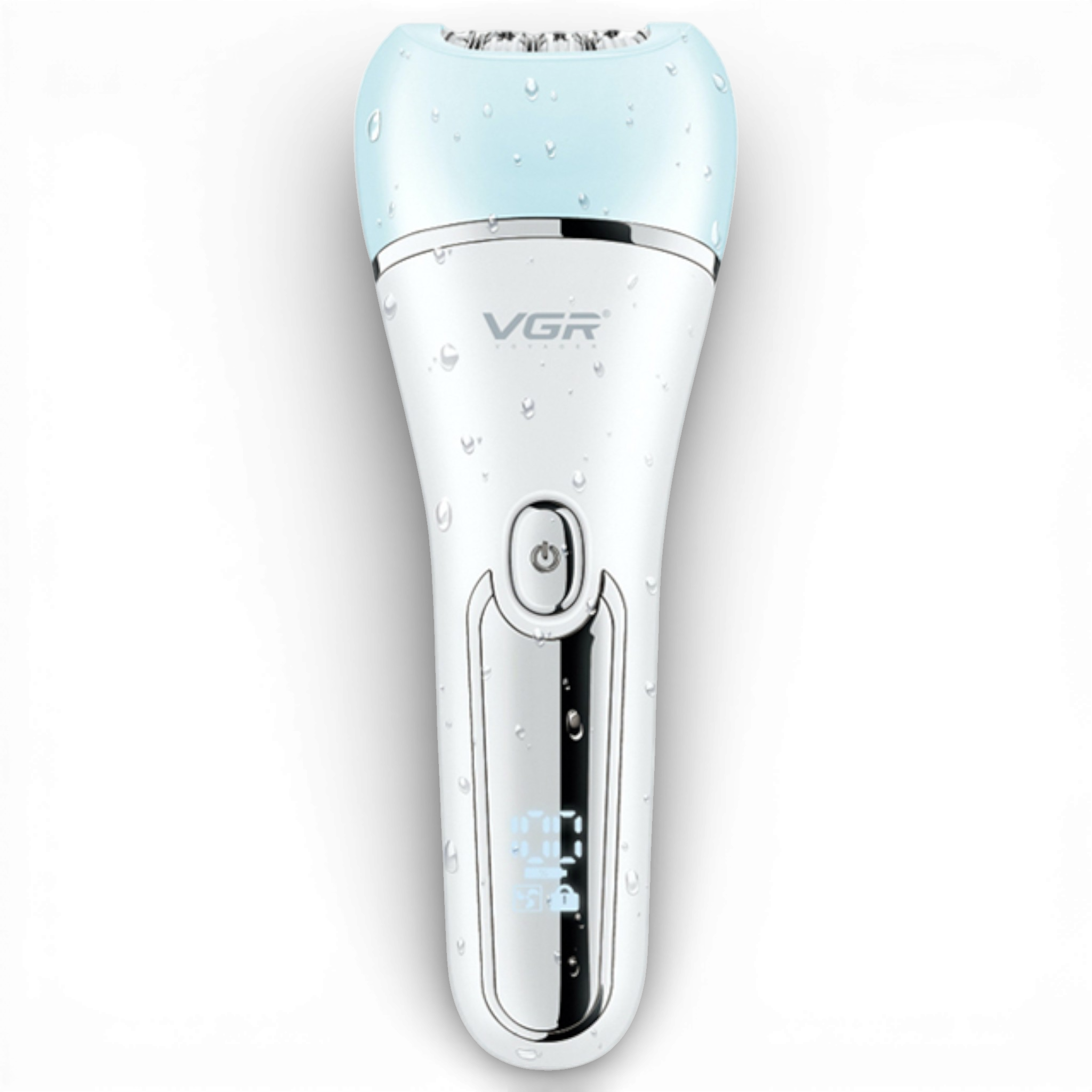 Епілятор 6в1 VGR V-733Blue IPX7 12 насадки 600 mAh Епілятор 6в1 VGR V-733Blue IPX7 12 насадки 600 mAh